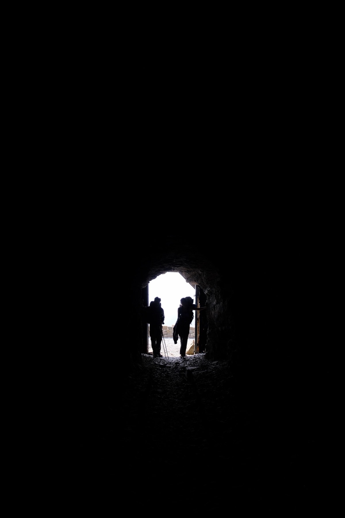 The Ptarmigan Tunnel, cut 250 feet through the mountain