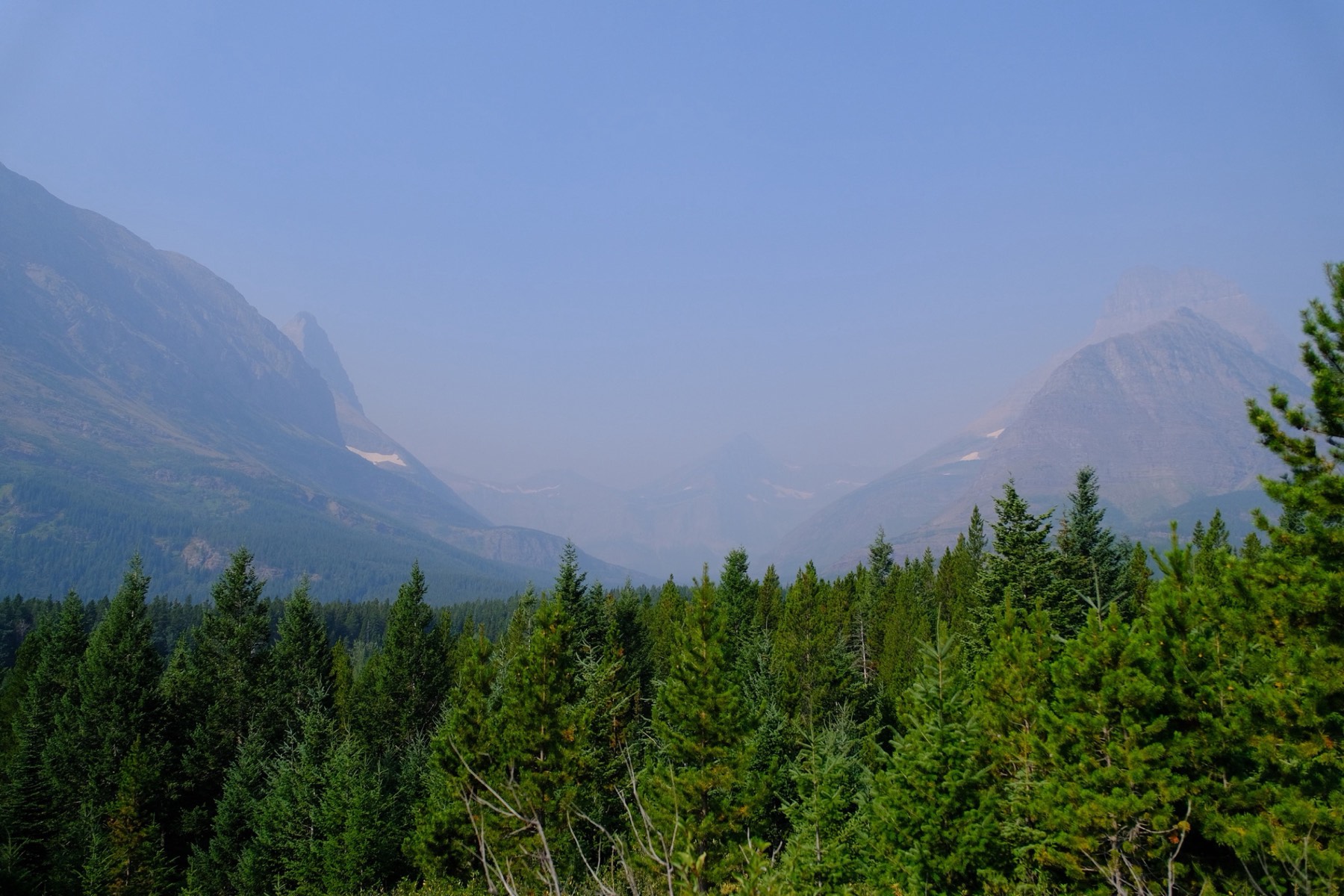 Canyon views on the first day of the North Circle Loop