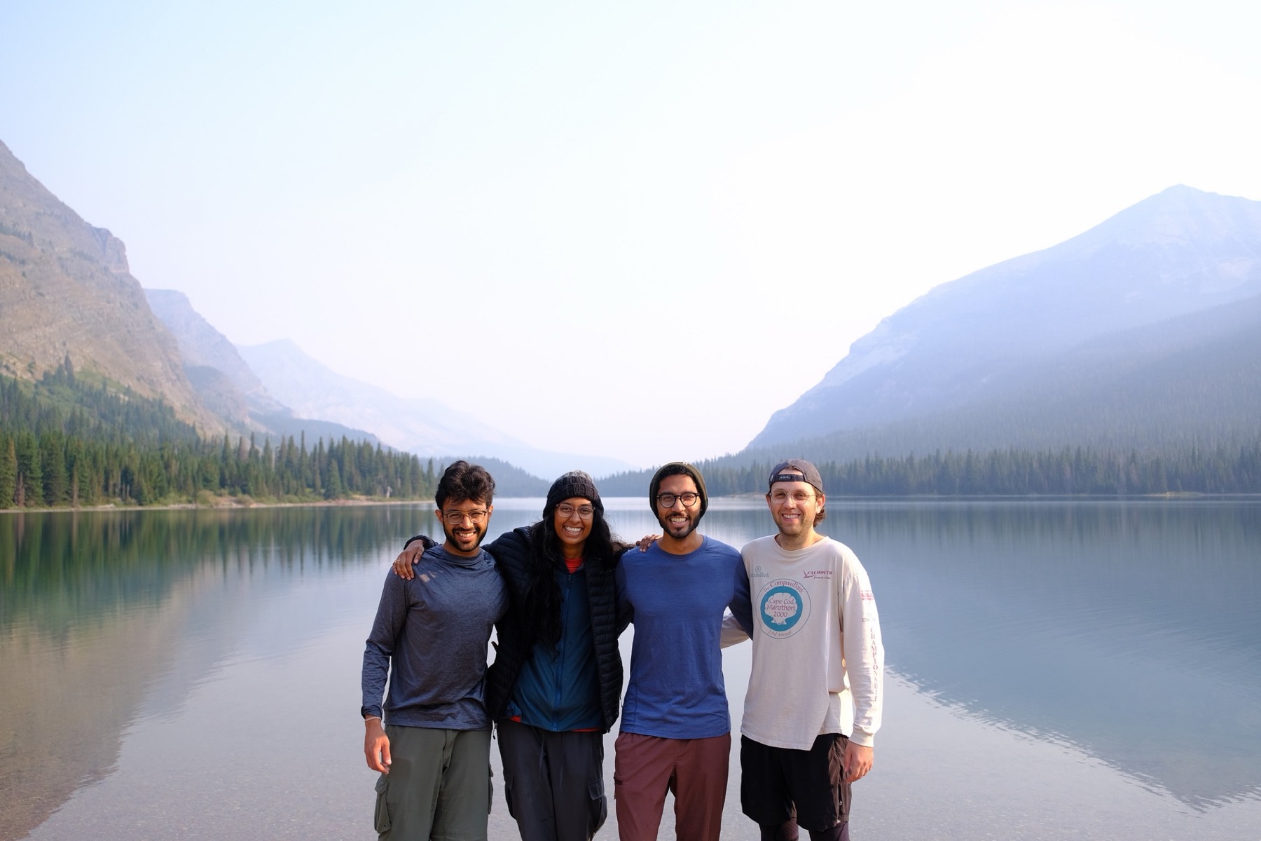 The group at Elizabeth Lake